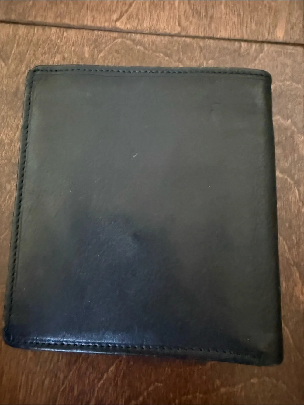 Vintage 80s/90s Wilson’s Leather Black Single Fold Multi Card Slot Wallet